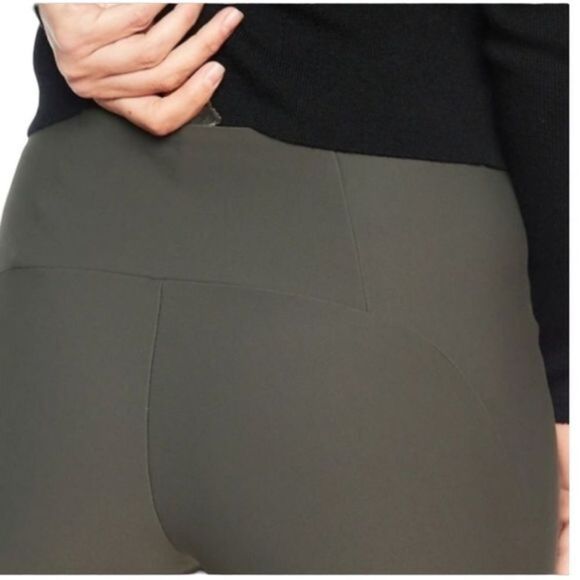 Athleta Madison Moto Tight Pants Arbor Size 4P High‎ Rise Activewear - Picture 3 of 15